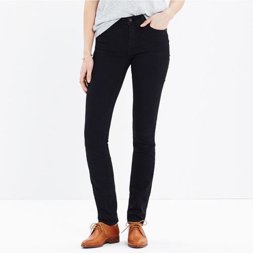 Alley Straight Jeans in Black Frost