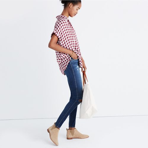 Central Shirt in Gingham Check