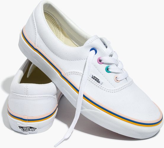Madewell x Vans&reg; Unisex Era Sneakers with Rainbow Grommets