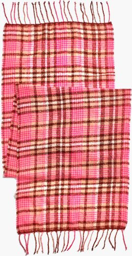 Gauzy Plaid Scarf