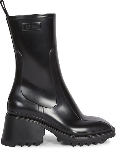 Betty PVC Rain Boots - Black - Size 9