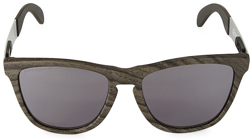 55MM Frogskins Mix Woodgrain Sunglasses - Brown