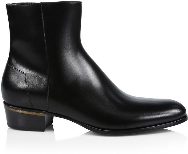 Duke Leather Boots - Black - Size 11