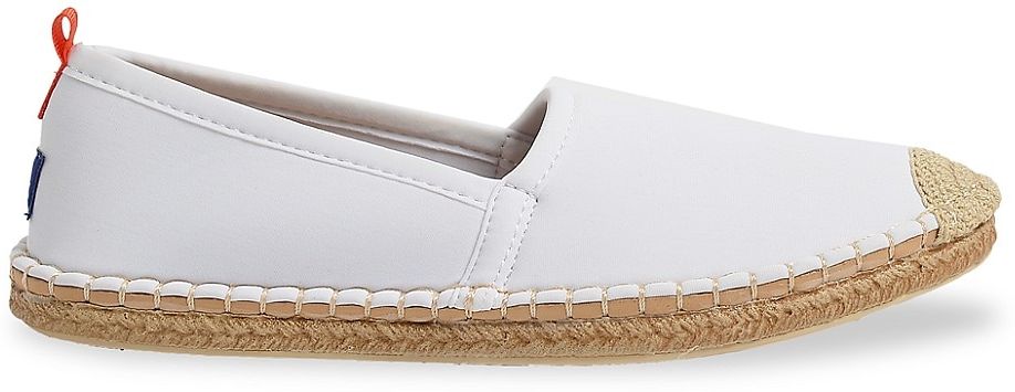 Beachcomber Espadrille Water Shoes - White - Size 10