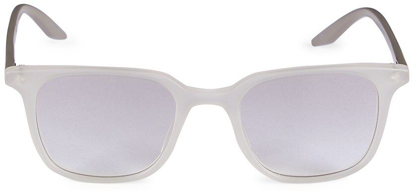 47MM Square Sunglasses - White