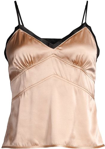 Muse Silk Camisole - Champagne - Size XS