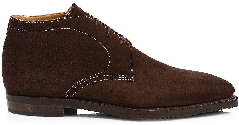Chukka Pullman Suede Boots - Dark Brown 2 - Size 12