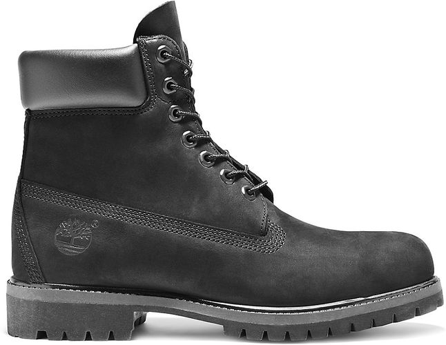 Premium Waterproof Leather Work Boots - Black - Size 13