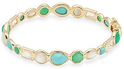 18K Rock Candy Hero Gelato Gold & Multi-Stone Bangle