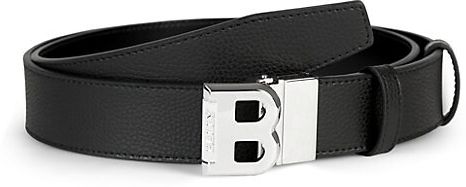 Logo Leather Belt