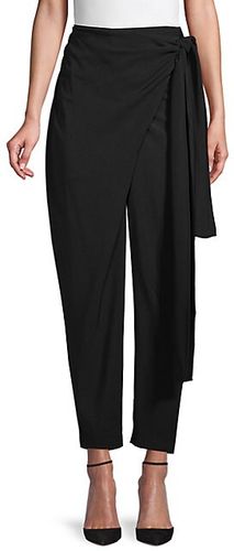 Wrap Tie Ankle Trousers