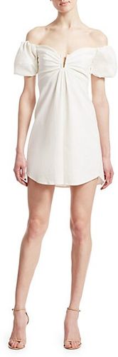 Aniston Off-The-Shoulder Mini Dress