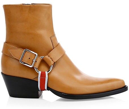 Tex Harness Leather Ankle Boots