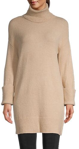 Elongated Turtleneck Sweater