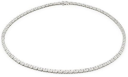 Sterling Silver & Diamond Necklace