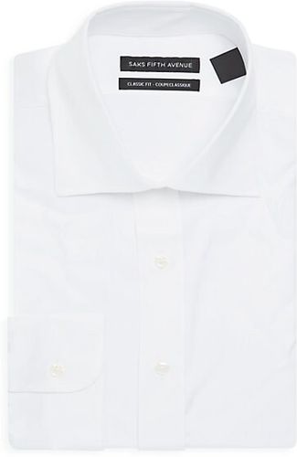 Classic-Fit Cotton Dress Shirt