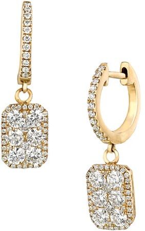 14k Honey Gold & Vanilla Diamonds Le Vian Earrings