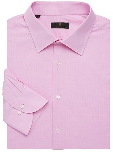 Regular-Fit Shadow Glen Plaid Dress Shirt