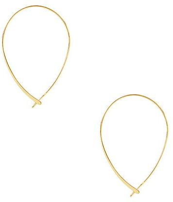 Delicate Threader Hoop Earrings