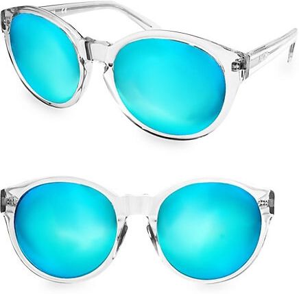 60mm Daisy Round Sunglasses