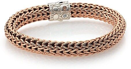 Bronze & Sterling Silver Chain Link Bracelet - 3MM
