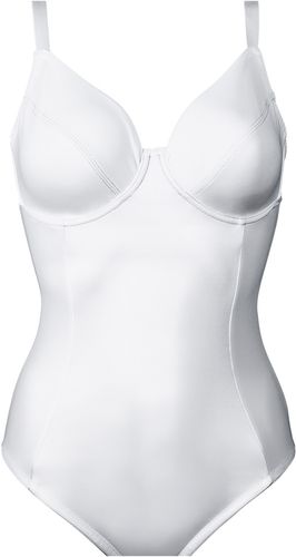 Body con effetto modellante medio (Bianco) - bpc bonprix collection - Nice Size
