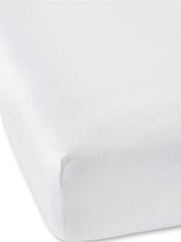 Lenzuolo con angoli in jersey di alta qualità (Bianco) - bpc living bonprix collection