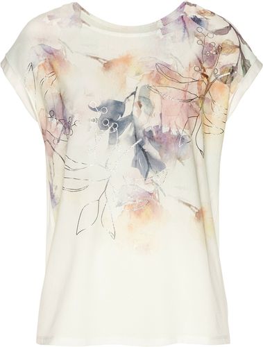 Blusa con stampa floreale (Bianco) - bpc selection premium