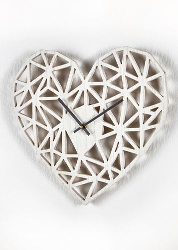 Orologio da parete a forma di cuore (Bianco) - bpc living bonprix collection