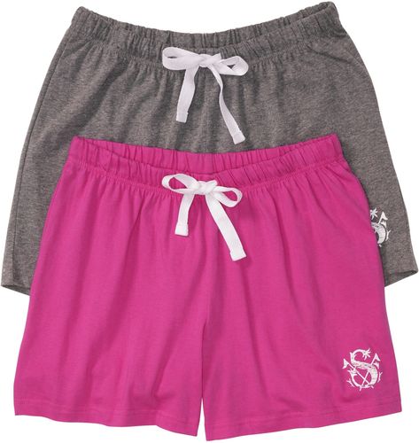 Pantaloni pigiama corti (pacco da 2) (Grigio) - bpc bonprix collection