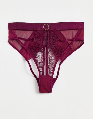 Heartracer - Slip bordeaux-Rosso