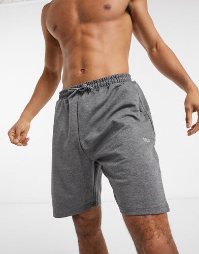 4505 workout sweat shorts in charcoal heather-Grey