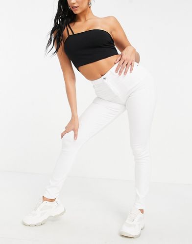 high rise ridley 'skinny' jeans in optic white