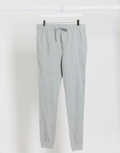 lounge pyjama sweatpants in gray marl