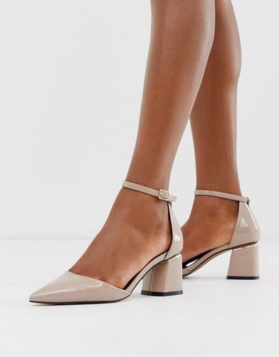 Stardust pointed mid heels-Neutral