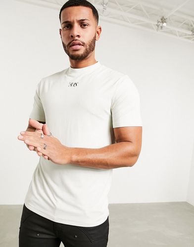 ecru logo T-shirt-White