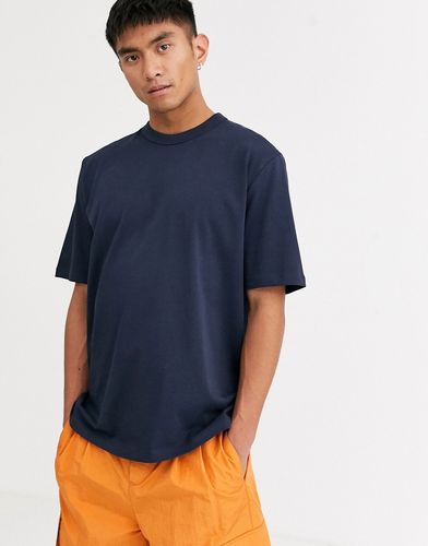 loose fit heavyweight t-shirt in navy