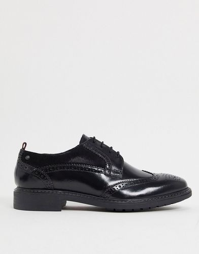 lennox brogues in black leather