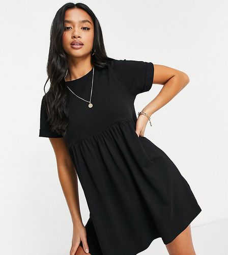 lara smock dress in black