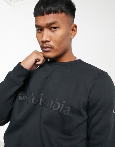 logo sweatshirt in black