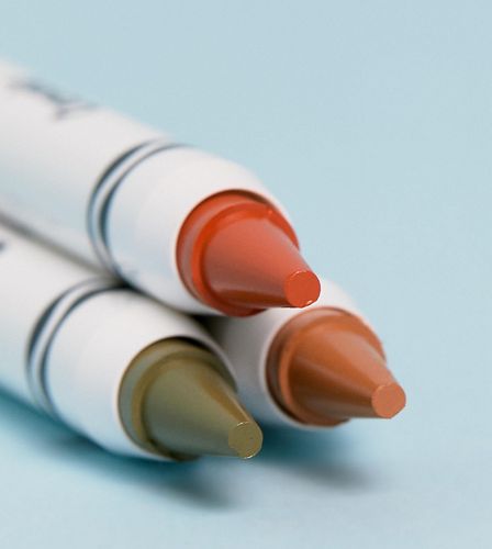 Color Crayon Trio Safari - Lip & Cheek and Face Crayons-Multi