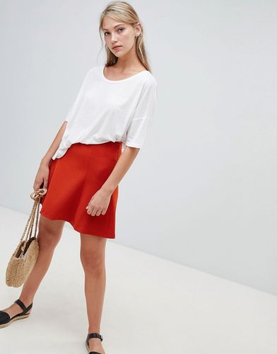 Whisper Ruth Skater Skirt-Red