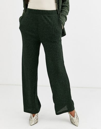 straight leg pants-Grey