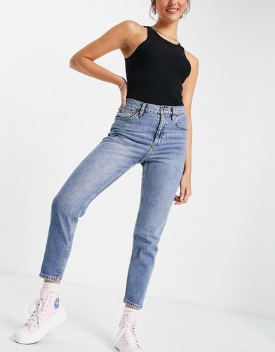 Mom jeans azzurri-Blu