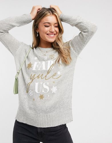 Christmas sweater in gray