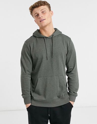 overhead hoodie in forest night green