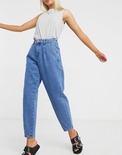 Verna balloon fit jeans in blue-Blues