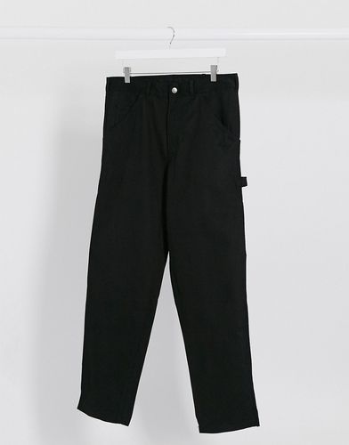 80s painter pant in black