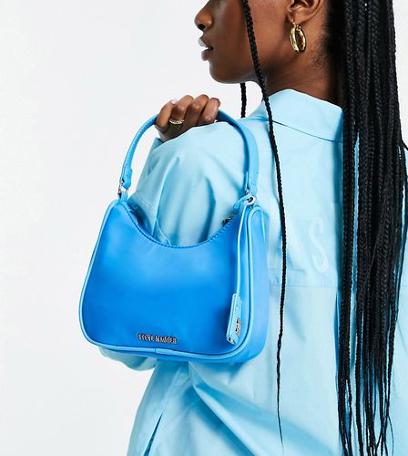 BPaula nylon shoulder bag in blue-Blues