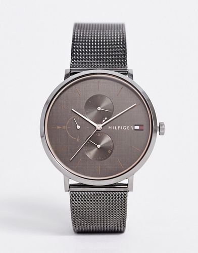 1781945 Jenna mesh watch in gunmetal-Grey